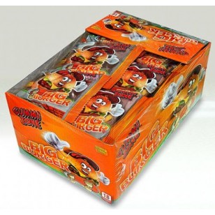  NEW Big Burger Gummi Zone Candy Sweets - Wholesale Box of 18 